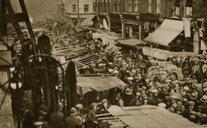 Mercato di Petticoat Lane su Middlesex Street